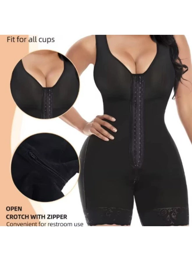 general SHAPERX Women's Fajas Colombianas Tummy Control Shapewear Postpartum Full Body Shaper Butt Lifter Bodysuit - Image 4